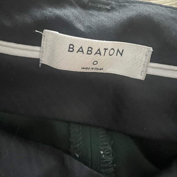 Babaton Forest Green Trousers - Picture 4 of 4